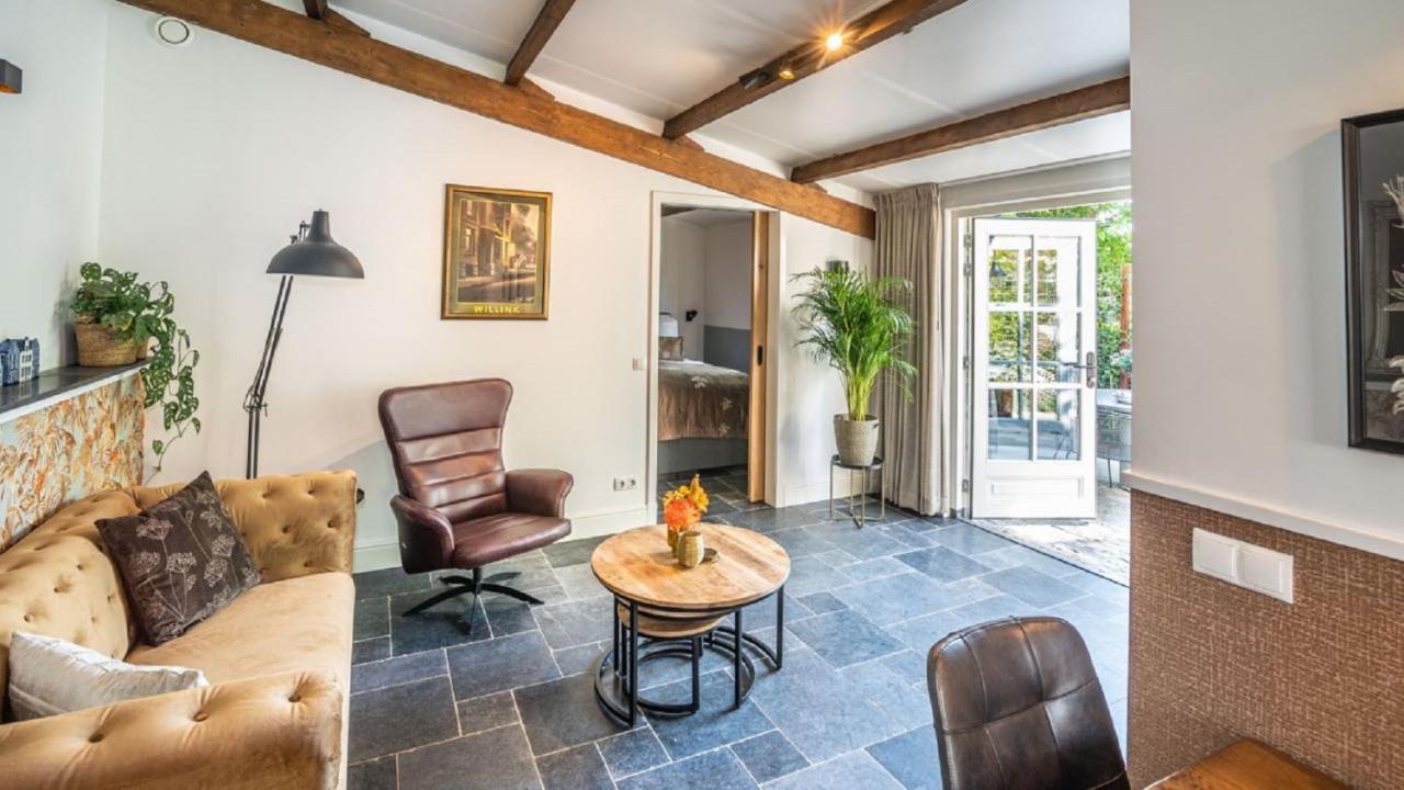 B&B Zilverstad Huisje De Veerpoort スコーンホーフェン エクステリア 写真